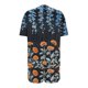 thumbnail image 4 of Pijama informal holgado con estampado de cuello redondo y manga corta para mujer, de poliéster, 4 of 5
