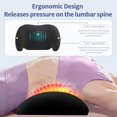 thumbnail image 5 of Lumbar Support Pillow for Office Chair, Car Lumbar Pillow Lower Back Pain Relief, Memory Foam Back Cushion with Adjustable Straps, Ergonomic Chair Back Pillow for Gaming Chair, Car, Bed (A-Black), 5 of 16