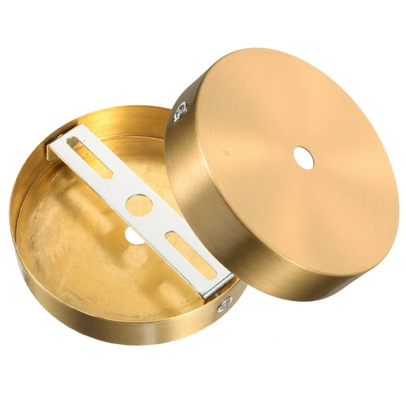 Raindrops 2pcs Ceiling Canopy Ceiling Light Cover Plate Light Lamp Holder Light Brass Modern Chandelier Ceiling Plate