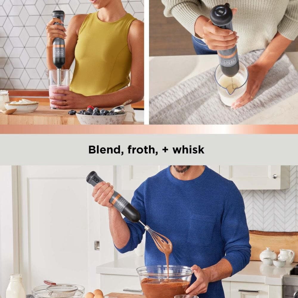 Black And Decker Kitchen Wand Cordless 3 In 1 Kitchen Multi Tool Grey