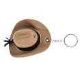 thumbnail image 2 of GOOHOCHY Llavero con forma de mini sombrero, llavero decorativo, colgante, llavero, colgantes para bolsos, 2 of 7