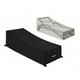 thumbnail image 1 of Funda para tumbona de patio, duradera, de tela Oxford, impermeable, para muebles de exterior, con cordón ajustable para tumbonas de patio, tumbonas, sillones reclinables, tumbonas, muebles (negro,, 1 of 1