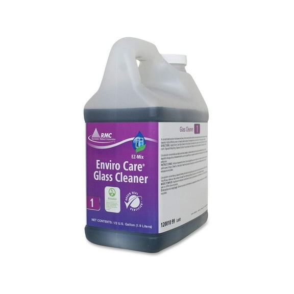 RMC Enviro Care Glass Cleaner - Concentrate Liquid - 64.2 fl oz (2 quart) - 4 / Carton - Purple