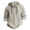 A-Khaki71, variant on XIAOCHA Men's Linen Blend Hooded Shirt Half Button Dual Pocket Top Breathable Casual Everyday Tunic