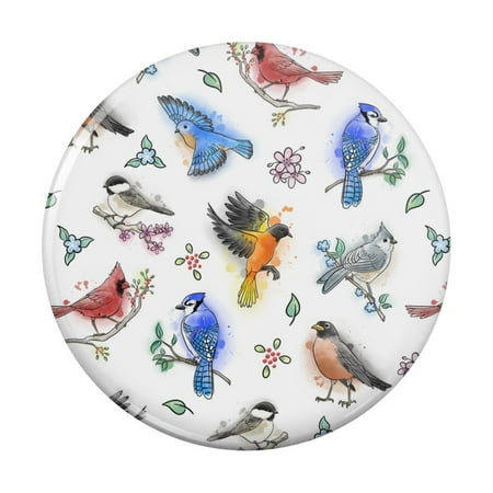 

Northeastern Birds Pattern Kitchen Refrigerator Locker Button Magnet