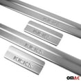 thumbnail image 2 of OMAC Door Sill Scuff Plate Protector for Nissan Kicks 2018-2024 Stainless Steel 4x, 2 of 6