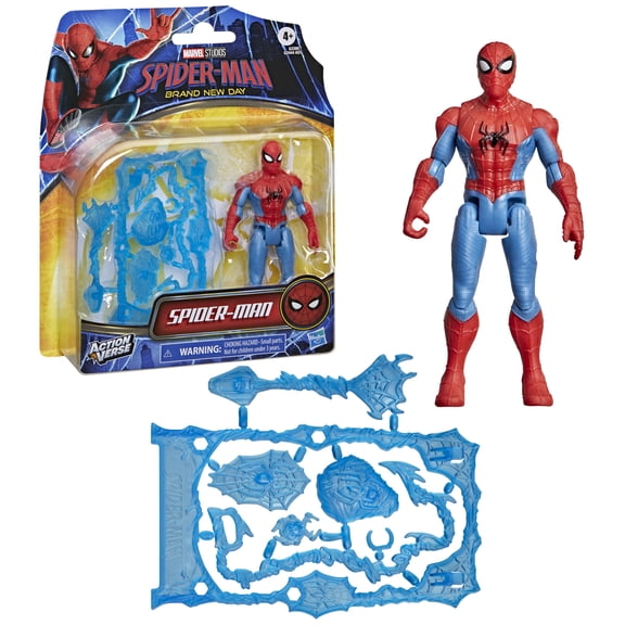 Marvel Studios Spider-Man Brand New Day ActionVerse Action Figure (4.5 Inches)