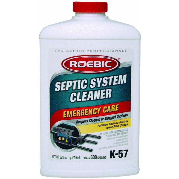 Roebic Septic System Cleaner 32 oz Emergency Care for sluggish