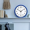 thumbnail image 3 of Tnobhg 8 Inch Wall Clock Silent Non-Ticking Hanging Clock Large Number Round Clock for Home Office Decoration, 3 of 8