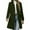 Army Green, variant on qucoqpe Womens Elegant Wool Coats Fall Winter Thicken Trench Coat Long Sleeve Single Breasted Jackets Work Office Outwear