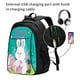 thumbnail image 2 of Easygdp Happy easter Mochila para Laptop de Viaje con Puerto USB, Mochila para Laptop con Puerto de Carga USB para Mujeres y Hombres, 2 of 7