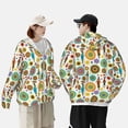 thumbnail image 4 of Balery Beautiful African Womens Sudadera ligera de manga larga con capucha y protección solar UPF 50+ para hombre y mujer, ideal para pesca y running-Medium, 4 of 7