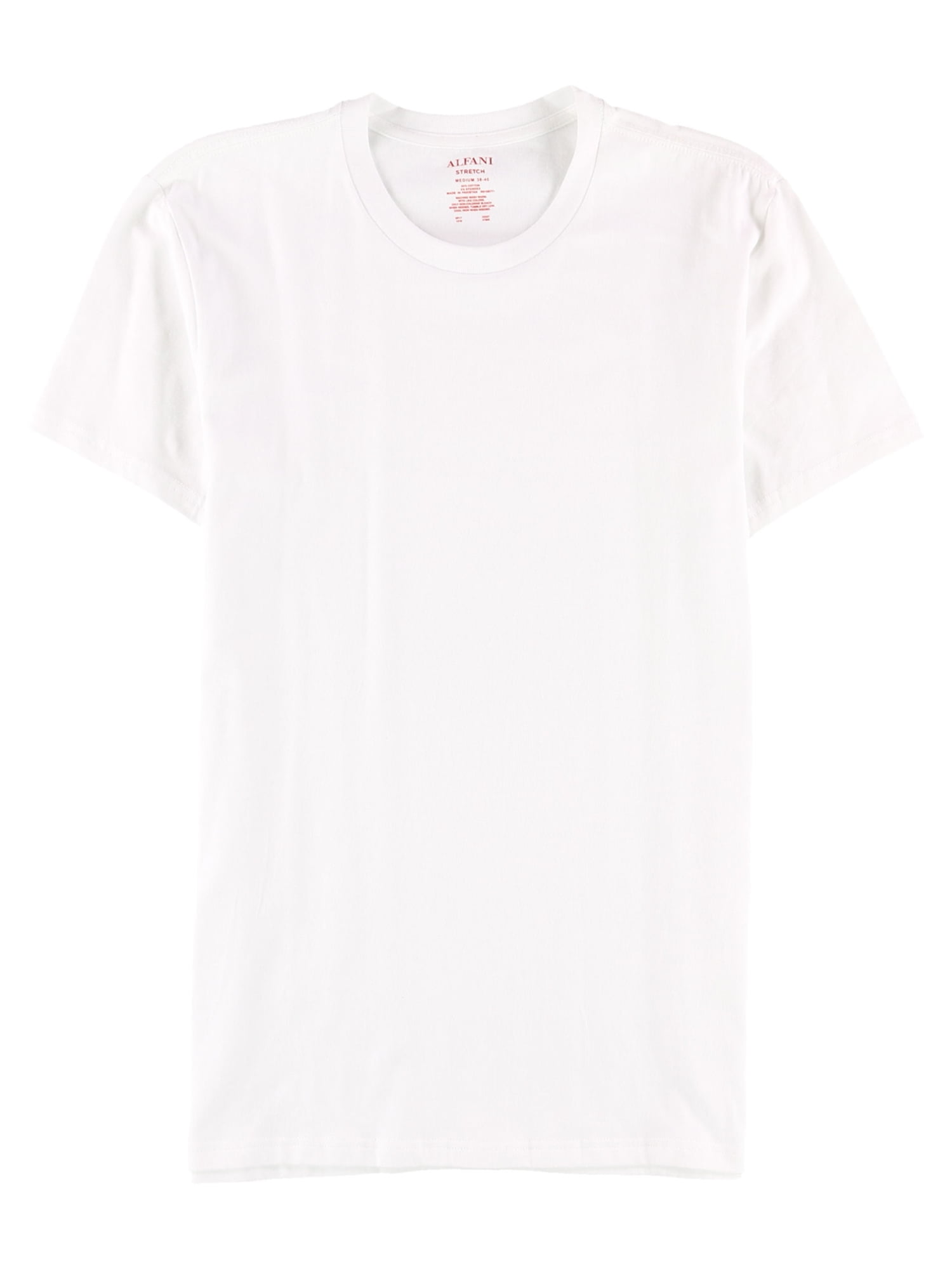alfani stretch crew neck t shirt