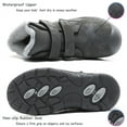 thumbnail image 5 of Stepedia Boys Girls Snow Boots Waterproof Outdoor Warm Slip Winter Shoes for Kids, Gray, 5 of 8