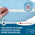 thumbnail image 4 of Guardmax Jersey Knitted Pillow Protector with Zipper Body Size - 100% Waterproof, Bed Bug Proof, Dust Mite Proof, & Hypoallergenic Pillow Covers - Premium Zippered Pillow Cases. (20 X 55), 4 of 8