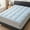 Blue, variant on Cooling Mattress Topper, Thick Plush Pillow Top Mattress Pad, Cooling Bed Topper with Deep Pocket, Breathable & Noiseless, Blue