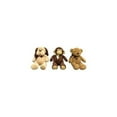 thumbnail image 1 of 21 Po. Ours en Peluche & Chiens, Brun Chocolat, 1 of 1