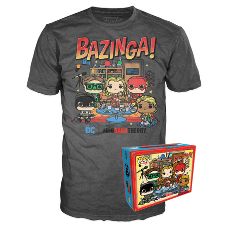 Funko Boxed Tee: The Big Bang Theory - Big Bang Comic - M - Summer Convention Exclusive