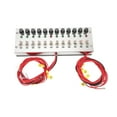 thumbnail image 2 of 12 Gang Switch Panel, 15A ON Off Switch Panel Polished Surface4  for Racing Cars, 2 of 7
