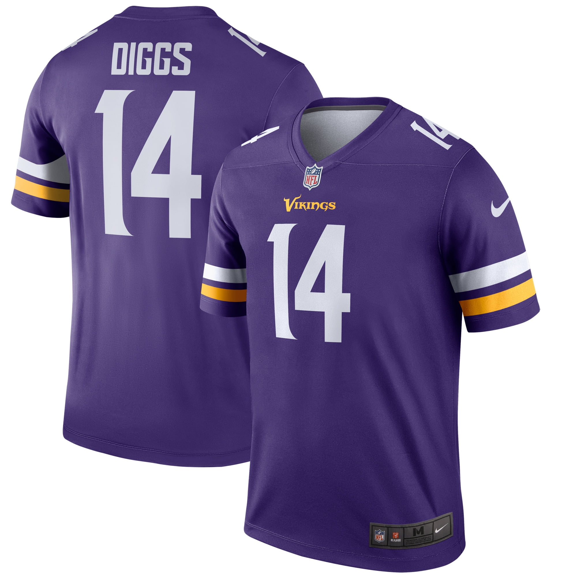 Stefon Diggs Minnesota î€€Vikingsî€ Nike Legend î€€Jerseyî€ - Purple - Walmart ...