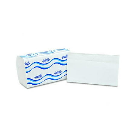 WINDSOFT Embossed Single Fold 1-Ply Paper Towels - 250 Towels per Pack