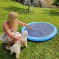 thumbnail image 3 of Splash Pad For Dogs Non Slips Splash Pad Sprinkler For Kids Thickened Durable Dog Pool Splash Pad Pet Summer Outdoor Water Toys, 3 of 5
