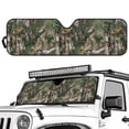thumbnail image 2 of HUIACONG Brown Cows Sun Shade for Jeep,Windshield Sunshade for Wrangler TJ JK JL1997-2024,Sun Shade Windshield Cover for Jeep,UV Ray & Heat Block Windshield Shades, 2 of 6
