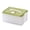 Green, variant on Kitchen Dumpling Box Food Storage Container,Multi-Layer Lockable Container for Refrigerator,Kitchen Storage Box for Dumplings and Food,Ideal for Organizing in Refrigerator Kitchen Storage