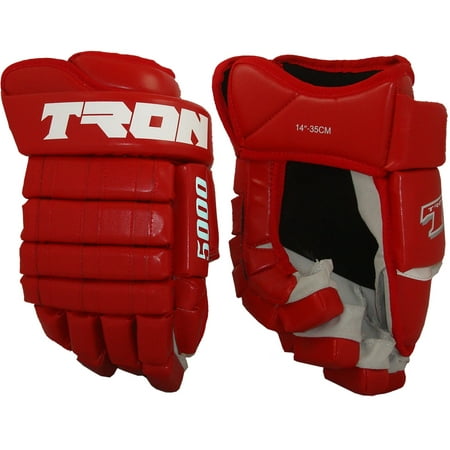Tron 5000 Hockey Gloves (Red)