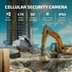 thumbnail image 2 of Cámara de seguridad Vosker V150 con energía solar LTE Cellular Photo, 2 of 8