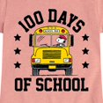 thumbnail image 3 of Peanuts - Snoopy One Hundred Days Of School - Toddler & Youth Girls Short Sleeve Graphic T-Shirt, 3 of 6