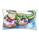thumbnail image 1 of Fotbe Alligator Donut Pool Float Funda de Almohada Decorativa Estilo Occidental, Lujo en Algodón, Fundas para Almohadas King, Cojín Estampado para Decoración del Hogar-16"x24", 1 of 6