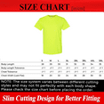 thumbnail image 2 of Gildan - High Visibility Short Sleeve Work Shirts | Hi Vis Tee S Size Crew Neck Safety Green T – Shirts, 2 of 5