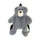 thumbnail image 3 of Mochila de oso de peluche Yinane para estudiantes adultos color gris, 3 of 8