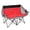 Red,grey-2 Person, variant on Camping Chair  Folding For Outdoor Lightweight Backpacking Armless Foldable Lawn Hiking Beach Sports And Picnic Green With Carry Bag