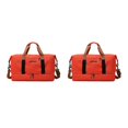 thumbnail image 1 of Youkk Sac de Voyage Grande Capacité en Tissu pour Femmes - et Sacs de Voyage Élégants Rouges Anti-Rayures à Sec Humide, 1 of 6