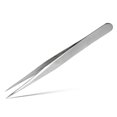 thumbnail image 1 of Precision Pointed Tweezer for Ingrown Hair, Splinter and Glass Removal - Stainless Steel, 1 of 5