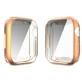thumbnail image 4 of Scratch Impact Resistant Soft Flexbile TPU Protective Shell Case for Apple Watch Series 7 45mm - Rose Gold, 4 of 4