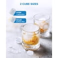 thumbnail image 4 of Auseo Countertop Ice Maker Machine 26 lbs/24H, 2 Sizes of Bullet Ice, 9 Bullet-Shaped Ice in 6 Min, Auto-Cleaning, Black, 4 of 8