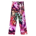 thumbnail image 2 of Demon Slayer Mens Pajama Pants PJs Bottoms Sleepwear Lounge Pants, 2 of 6