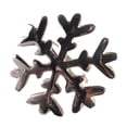 thumbnail image 6 of Aman Imports Set of 4 Silver Tone Snowflake Napkin Rings Holders Christmas Table, 6 of 7