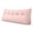 Pink, variant on Triangular Wedge Headboard Pillow Ergonomic Lumbar Support Bolster Cushion with Side Storage Pocket Corduroy Tufted Reading Pillow for Dorm Bed Sofa Reading Rest