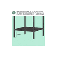 thumbnail image 2 of Perchero Rack Esquinero Organizador De Ropa Armable Colgador negro, 2 of 4