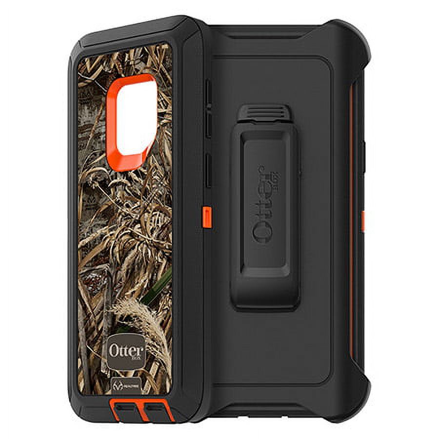 OtterBox Defender Series Case for Galaxy S9, Realtree Max 5 Blaze Edge