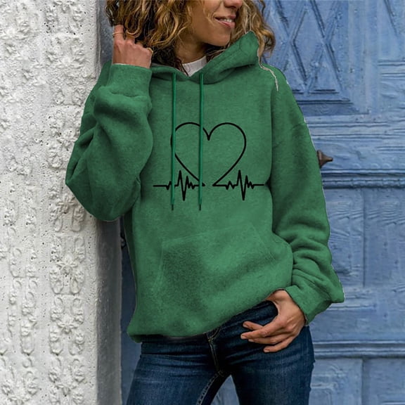 POTETI Womens Hoodies with Zippers Casual Long Sleeve Hooded Sweatshirts Pullover Tops