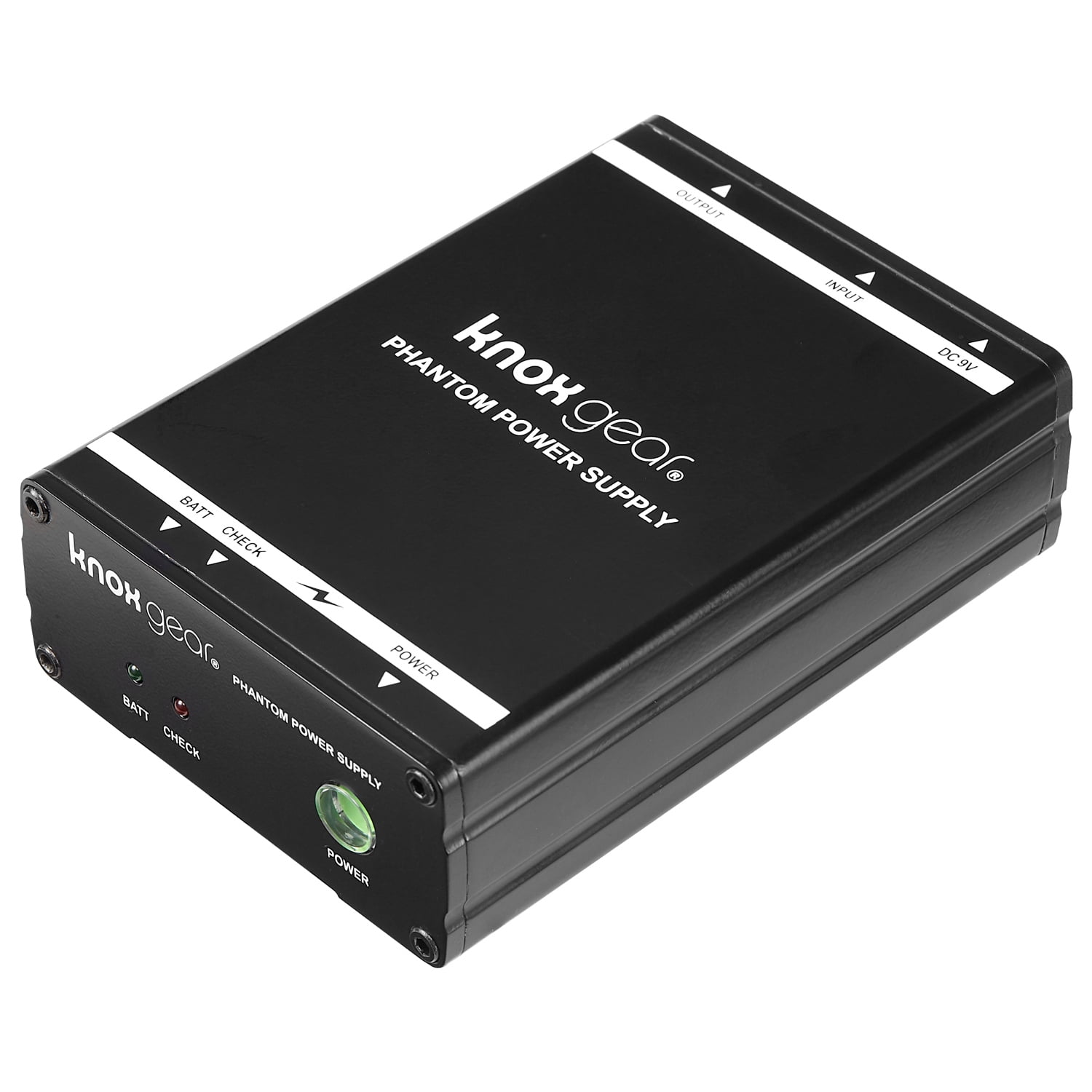 Knox Gear Portable Phantom Power Supply for Condenser Microphones