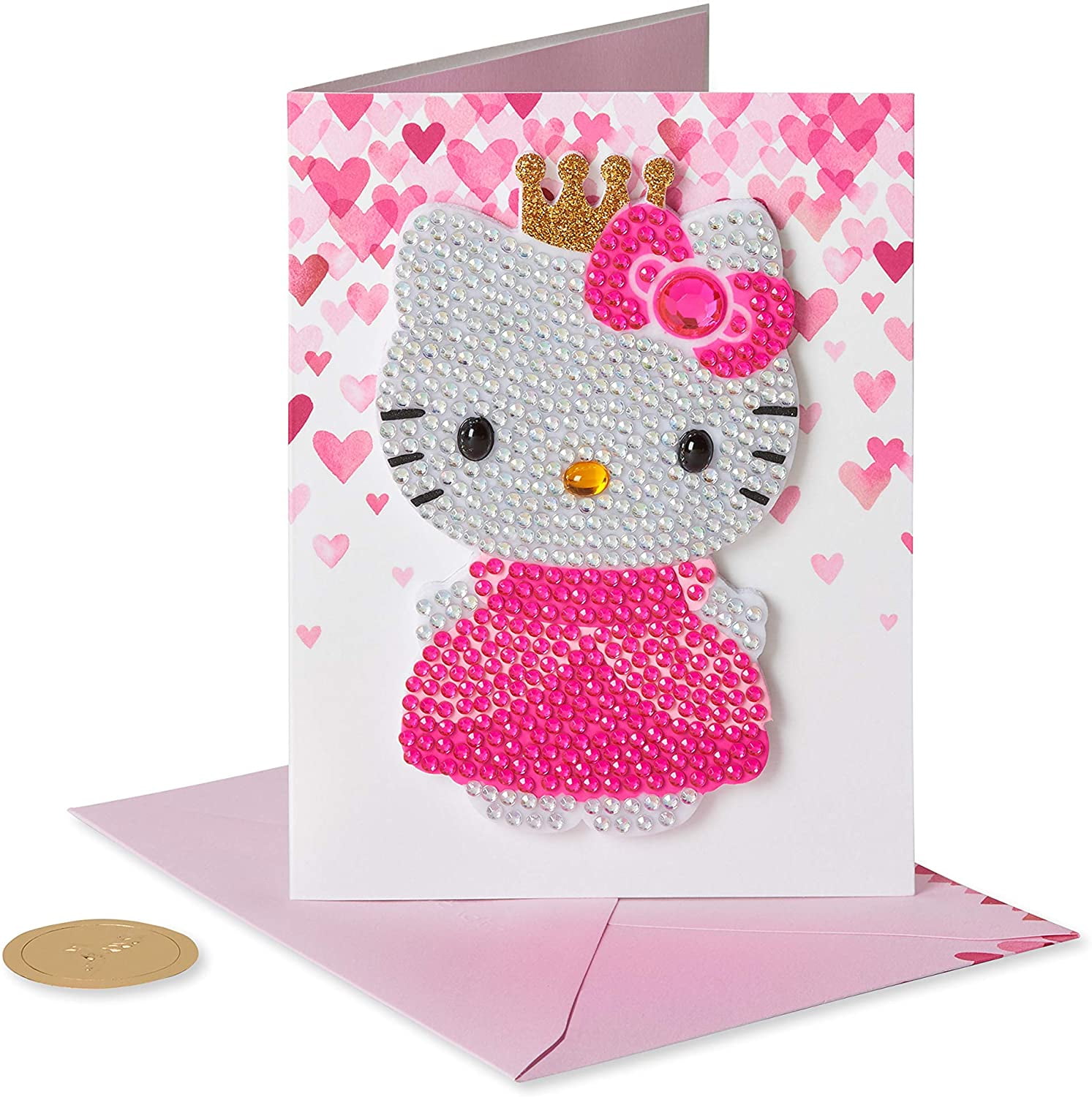 Sister Happy Birthday Hello Kitty Girl New Hallmark Greetings Card 