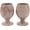 Marinara, variant on Radicaln Marble Wine Glasses Set of 2 Handmade Black 5 inch Drinking Glasses For Dining Table Decor, Ideal Red and White Wine Glassware For Home Bar
