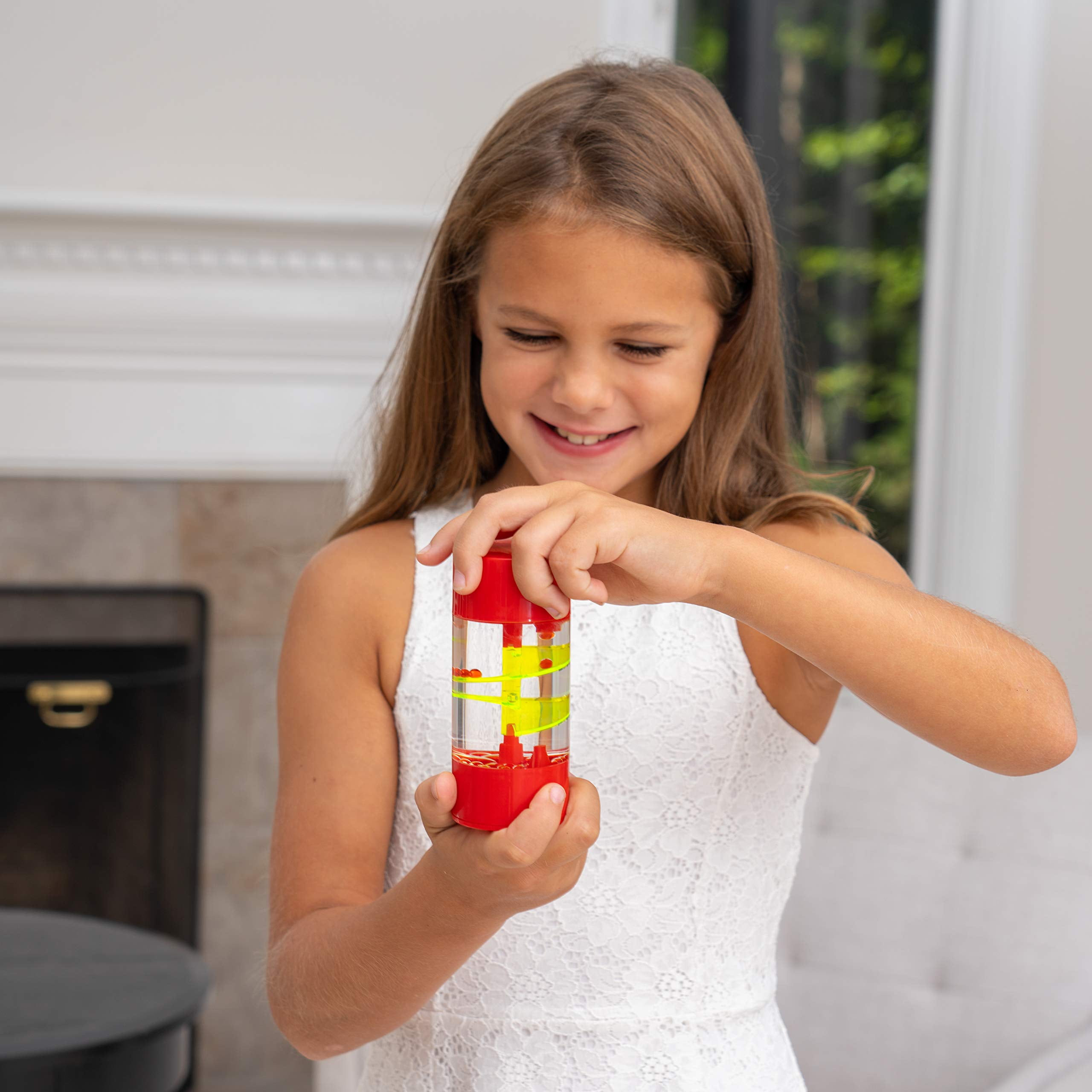 Big Mo’s Toys Liquid Motion Spiral Timer Toy for Sensory Play