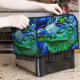 thumbnail image 7 of Fotbe Colorful Stained Glass Crocodile for Four Slice Toaster Cover, Fingerprint Protector, Super Soft Appliance Cover And Dust Cover,Bread Dust Cover & Fingerprint Protection, 7 of 7